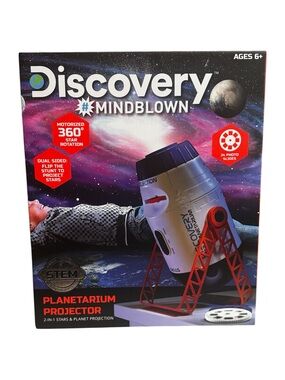 Discovery Planetarium Projector - White & Red